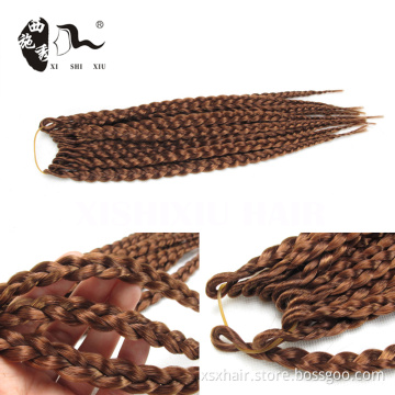 2016 Best Selling 3X synthetic box braid crochet hair extension